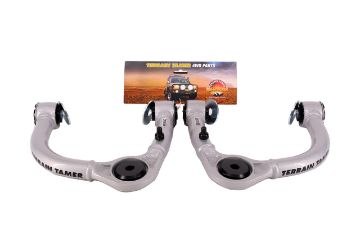 TT UPER CONTROL ARMS L/H & R/H PAIR SUIT 0-2" RAISED SUSP