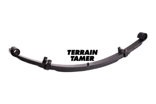 LEAF SPRING FRONT RAISED 50MM TO 35KG DRIVERS SIDE