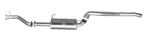 HI FLOW DPF BACK EXHAUST KIT 409 STAINLESS STEEL LWNI4 2.8L