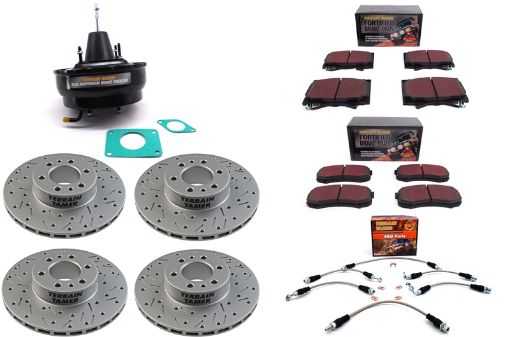 TT FORTIFIED BRAKE UPGRADE KIT DISC REAR