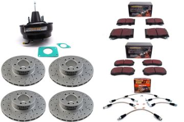 TT FORTIFIED BRAKE UPGRADE KIT DISC REAR + ABS W/O STAB CTRL