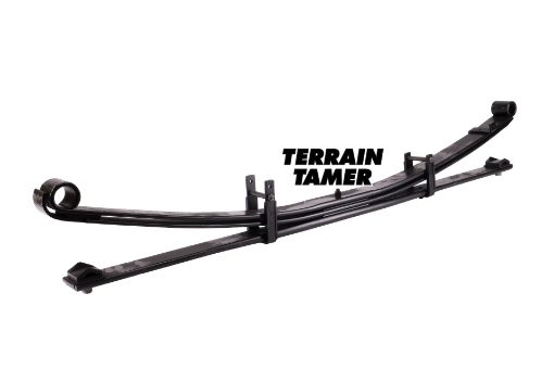 LEAF SPRING PARABOLIC REAR RAISED 40MM 0-400KG